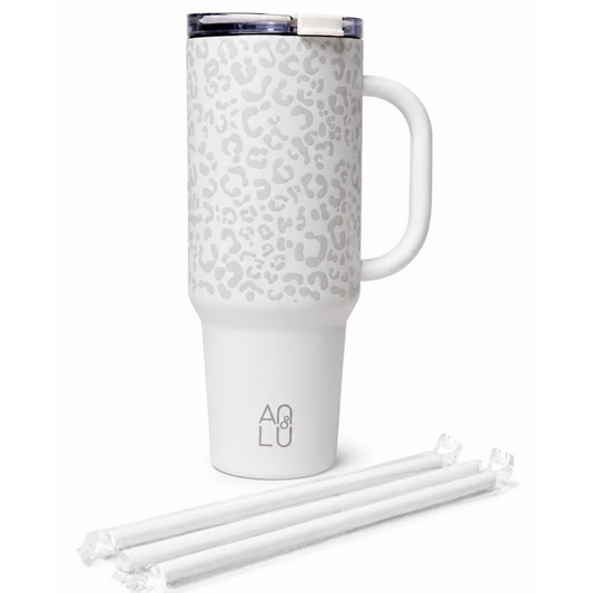 ANLU VASO LEO PRINT | BLANCO | 1200 ml