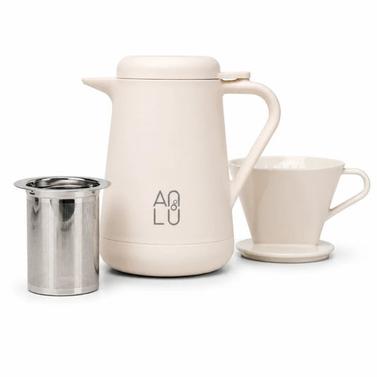 ANLU KIT DUO CAFETE | BLANCO | 590 ml