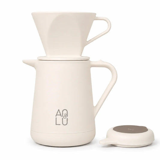 ANLU KIT DUO CAFETE | BLANCO | 590 ml