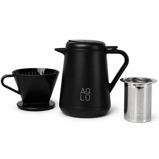 ANLU KIT DUO CAFETE | NEGRO | 590 ml