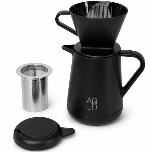 ANLU KIT DUO CAFETE | NEGRO | 590 ml