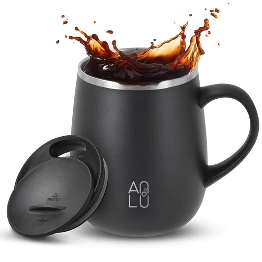 ANLU TAZA MUG URBAN  | NEGRO | 460 ml