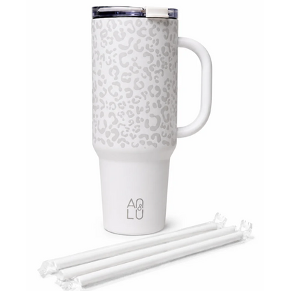 ANLU VASO LEO PRINT | BLANCO | 1200 ml – Anlustore