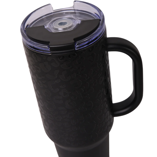 ANLU VASO LEO PRINT | NEGRO | 1200 ml