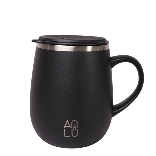 ANLU TAZA MUG URBAN  | NEGRO | 460 ml